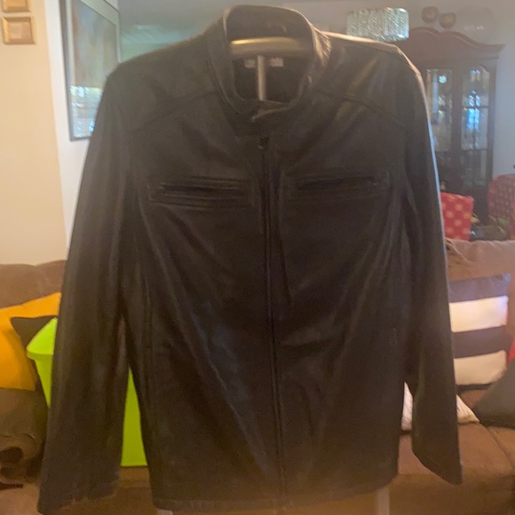 Leather Jacket “Pelle Studio ” black leather! (Cel) - Picture 1 of 3